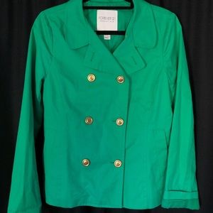 Forever 21 Double Breasted Jacket